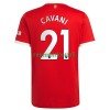 Maillot de Supporter Manchester United Edinson Cavani 21 Domicile 2021-22 Pour Homme